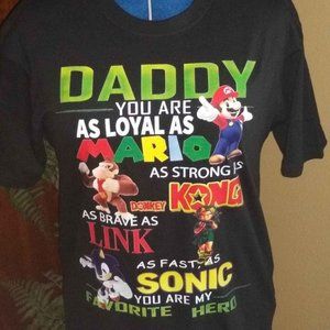 Daddy Your As Loyal As Mario